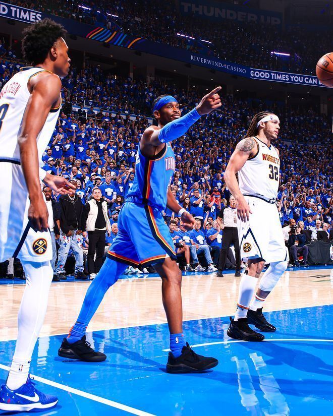 NBA半决赛战报:雷霆狂胜32分进西决改朝换代 亚历山大MVP 西部新标杆人物 NBA半决赛战报:雷霆狂胜32分进西决改朝换代 亚历山大MVP 西部新标杆人物