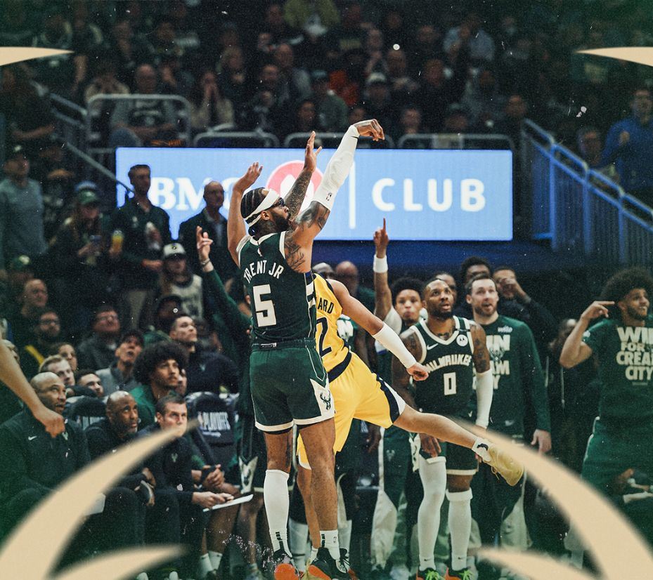 轰37+9三分连创新高!261万特伦特成超级奇兵 美媒:拯救雄鹿 轰37+9三分连创新高!261万特伦特成超级奇兵 美媒:拯救雄鹿